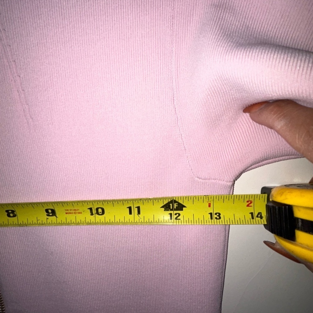 Ted Baker London Lounia Fluted Sleeve Body-Con Sweater Dress Light pink Size 2 - Picture 11 of 16